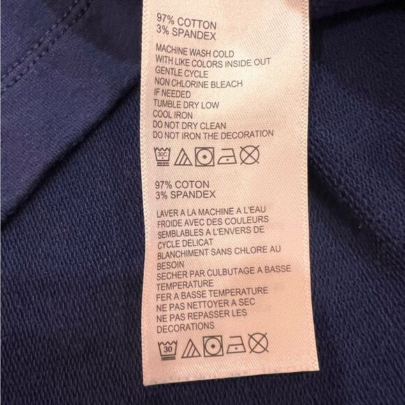 Tommy Bahama Icon Pineapple Embroidered Sweatshirt Blue Crew Neck Pullover M - Picture 7 of 7